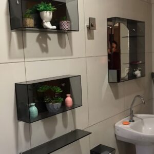 Conjunto Completo de Banheiro Carlos Gondim Fume