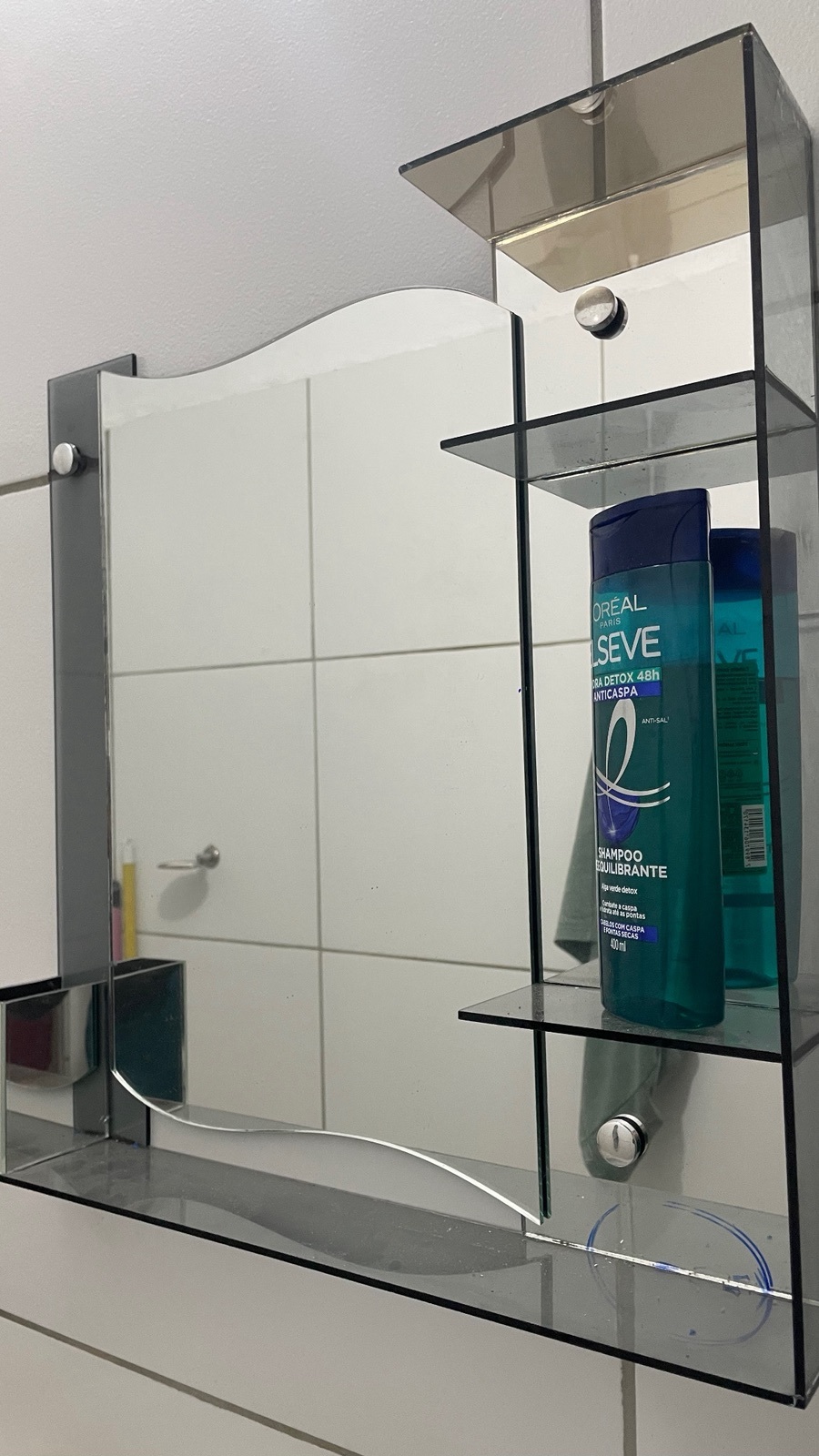 Penteadeira Premium Fume Ondulada